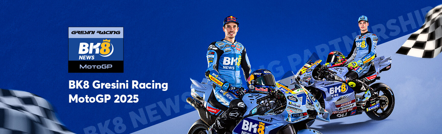 Banner quảng cáo Gresini Announcement của bet89me